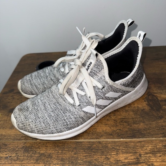 Adidas Gray Knit Sneakers - Picture 6 of 12